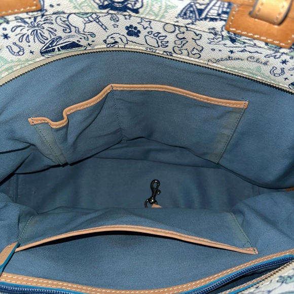 Dooney & Bourke X Disney Vacation Club 25th Anniversary Women's Tote Bag - Picture 8 of 12